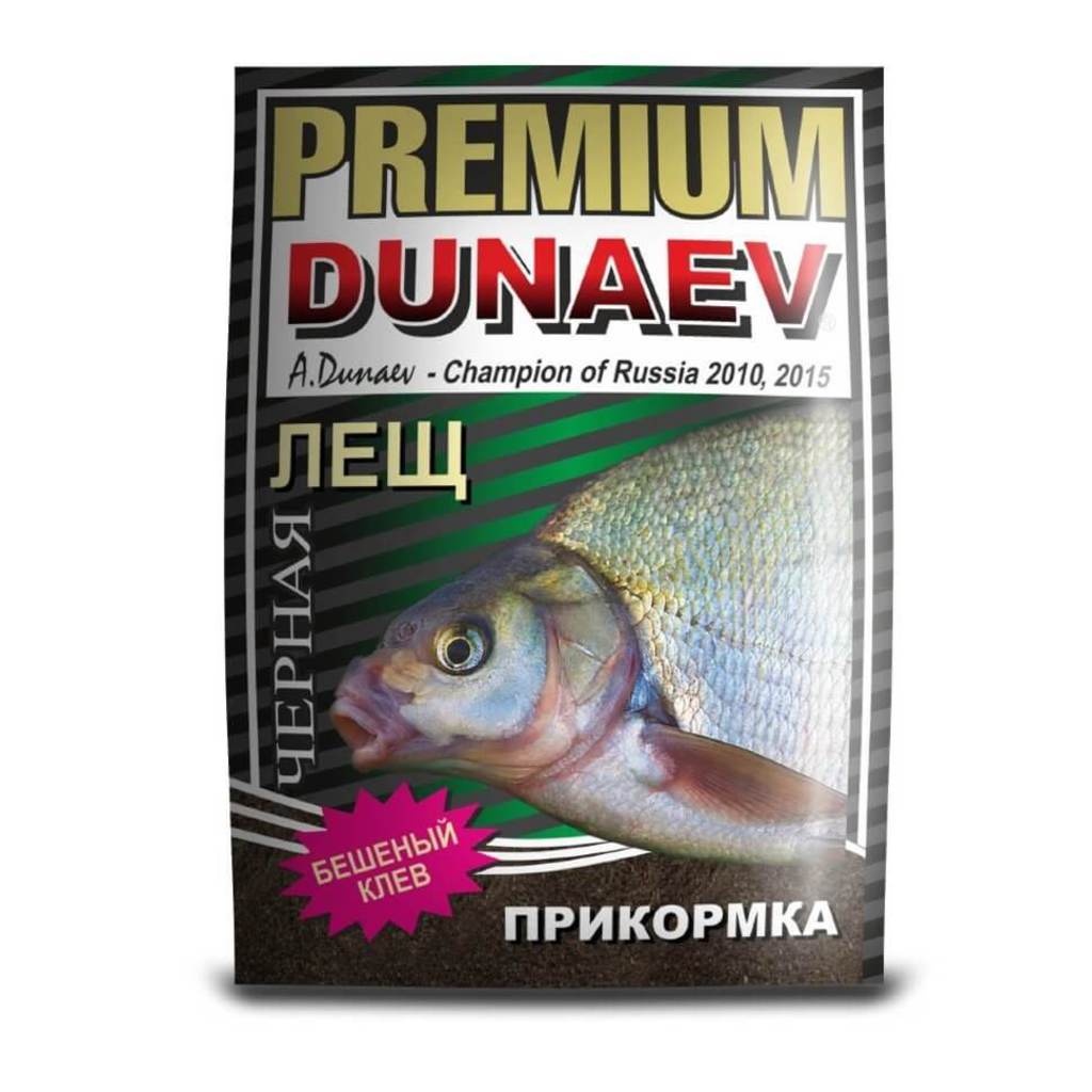 Прикормка DUNAEV-PREMIUM 1кг Лещ Черная